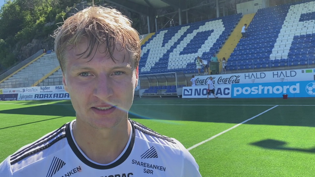 Ole Marius etter Vard-kampen